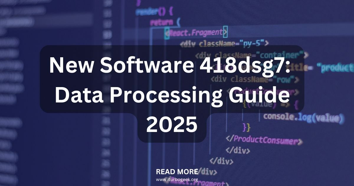 New Software 418dsg7