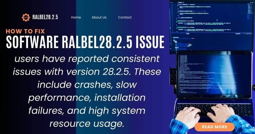 Software Ralbel28.2.5 Issue