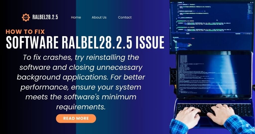 How to Fix the Software Ralbel28.2.5 Issue