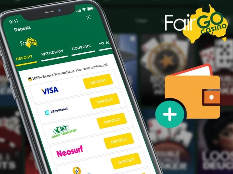 Deposit Money via the Fair Go App